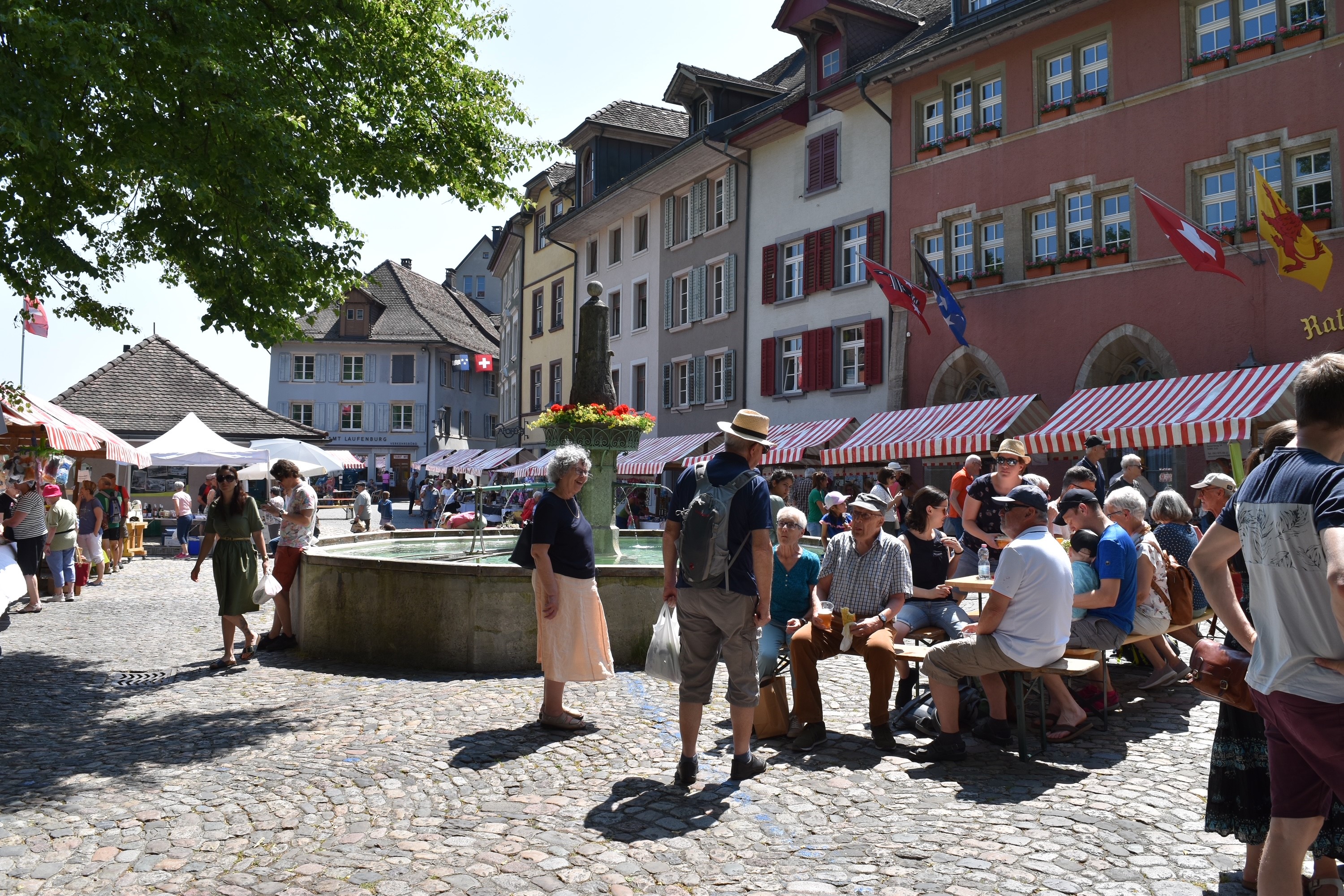 Logo - Förderverein Tourismus Laufenburg: Altstadtmarkt - 100% handgemacht