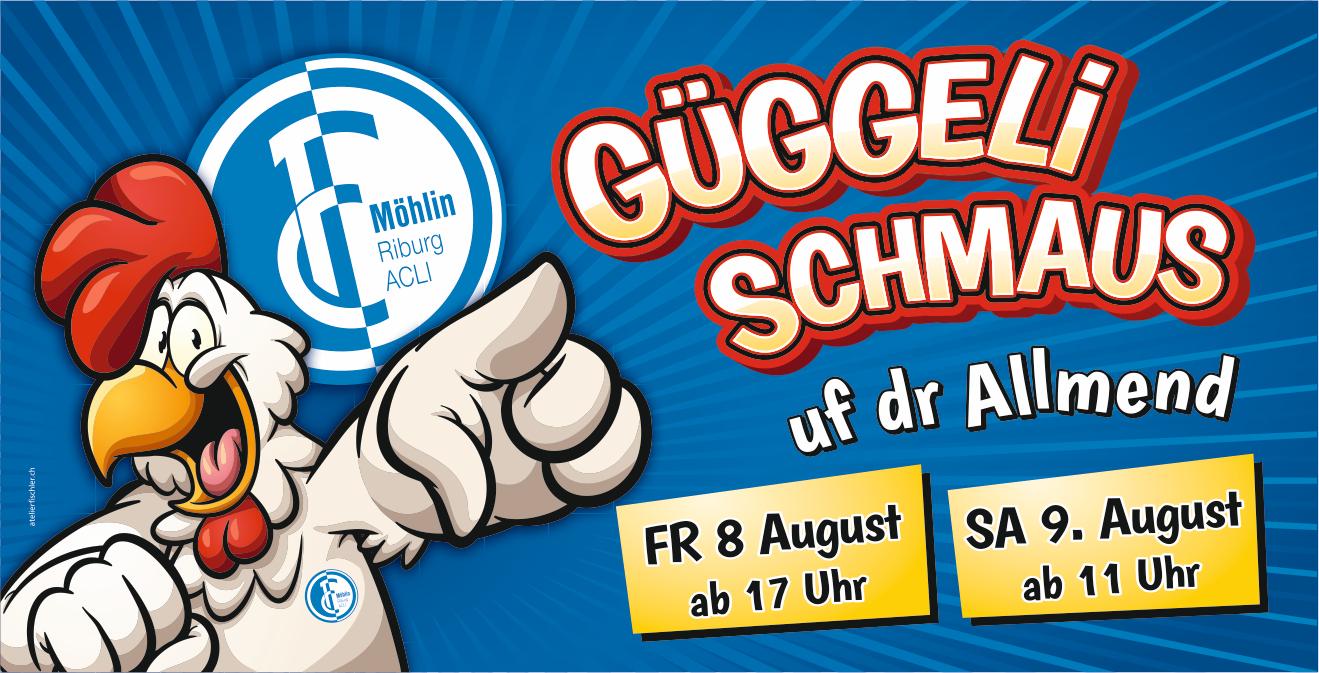 Logo - FC Möhlin-Riburg / ACLI: Güggelischmaus